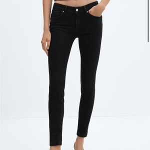 Mango Women's Black Skinny Jeans